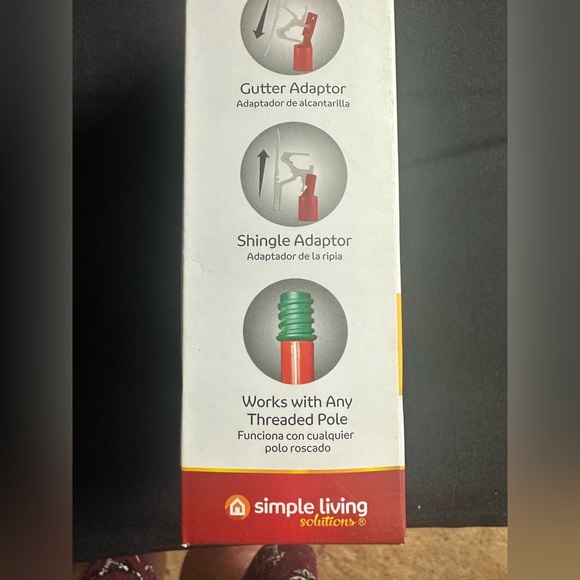 🌸 $3 if bundled - 25 Ladderless Light Clips Simple Living Solutions Smart Light - Picture 5 of 10